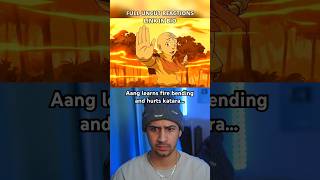 Aang Hurts Katara With Firebending ATLA REACTION [upl. by Dnalro471]