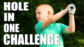 Hole in One Challenge  Dean did it [upl. by Ilecara]