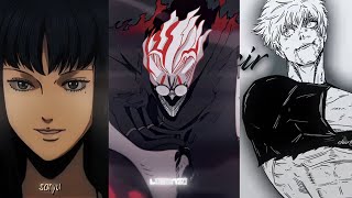 anime edits  tiktok compilation  part 56 [upl. by Elin]