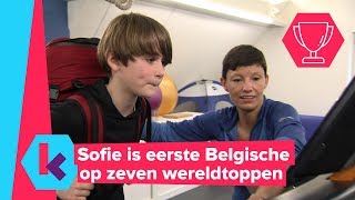 Sofie Lenaerts beklimt een berg in elk werelddeel [upl. by Hedi]