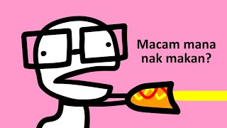 Bila Corndog Cheese Tak Putus Putus  Animasi Malaysia [upl. by Matejka444]