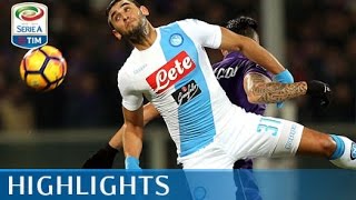 Fiorentina  Napoli  33  Highlights  Giornata 18  Serie A TIM 201617 [upl. by Adlih]