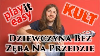 Dziewczyna Bez Zęba Na Przedzie  Kult fingerstyle cover tab nuty na gitarę [upl. by Nohsauq]