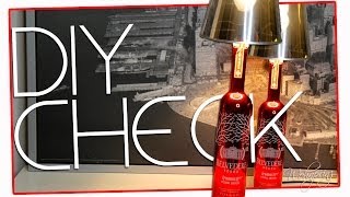 DIY Lampe  Flaschenlampe  CHECK  Wohnprinz [upl. by Deva]