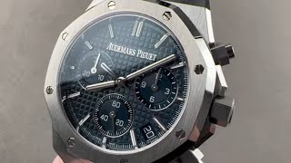 Audemars Piguet Royal Oak Chronograph 50th Anniversary 26240STOO1320ST01 AP Watch Review [upl. by Bertold19]