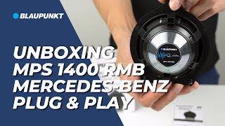 Unboxing Blaupunkt MPS 1400 RMB  Velocity Power MercedesBenz Plug amp Play Center Speaker Upgrade [upl. by Darcie]