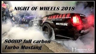 NIGHT OF WHEELS 2018 Mustang [upl. by Mikkanen]