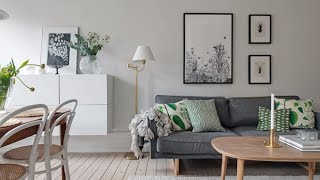 Tour Light Scandinavian Apartment In Pastel Tones [upl. by Onfroi]