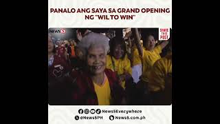 Grand opening ng quotWil to Winquot sa TV5 naghatid ng saya [upl. by Onailil]