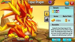 TOPAZ DRAGON REVIEW Dragon city [upl. by Delora]