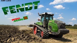 Fendt Vario 943 MT  Moro Raptor  FIRTS IN ITALY  Ploughing  Aratura [upl. by Ralat571]