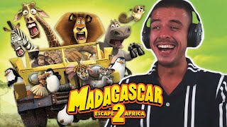 FIRST TIME WATCHING Madagascar 2 [upl. by Admama]