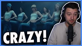 LE SSERAFIM 르세라핌 CRAZY OFFICIAL MV REACTION [upl. by Yeclek824]