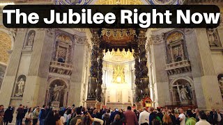 Rome Italy Jubilee at the Vatican City Rome Walking Tour Roma Italia Rome in November [upl. by Eiaj]