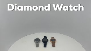 Diamond Watch with Milanese Loop [upl. by Yerocal610]