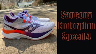 Saucony Endorphin Speed 4 Review  Worth the Upgrade [upl. by Hyatt]