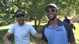 Tim McDill Ace 2016 Twin Falls Classic Hole 10 240ft Discraft Meteor [upl. by Nolitta]