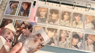 storing kpop photocards Txt  Enhypen  Loona  more [upl. by Ailb]