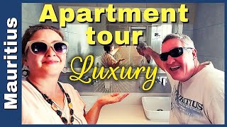 Luxury apartment tour in Pereybere Mauritius [upl. by Ztnaj973]