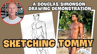 A Simonson Drawing Demonstration Sketching Tommy [upl. by Asiole661]