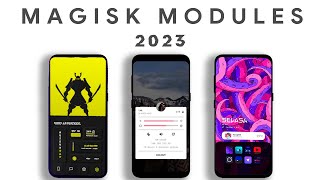 Top 5 New amp Unique Magisk Modules  2023 🔥 [upl. by Reisman]