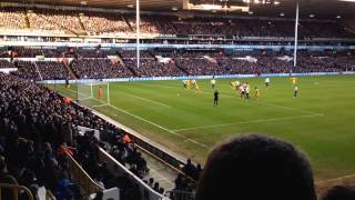 Puncheon pen miss for Palace v Tottenham [upl. by Yderf357]