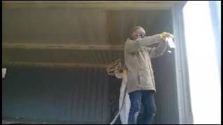 Ecotite Spray Foam Insulation  Metal Roof Condensation [upl. by Bendicta]