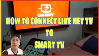 HOW TO CONNECT LIVENET TV APP TO SMART TV [upl. by Salli]