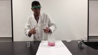 Potassium sodium tartrate and hydrogen peroxide catalyst reaction [upl. by Nestor]