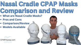 Top Nasal Cradle CPAP Masks  What is a Nasal Cradle [upl. by Yrrac620]