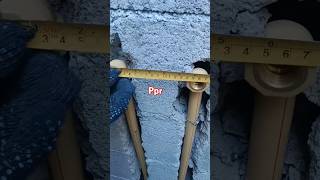 PPR pipe fitting plumbing plumber work construction howto tiles music [upl. by Corley295]