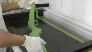 Hydro Dipping a Rifle Stock  PowderBuyThePoundcom [upl. by Ardnaed]