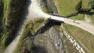 005  4K Aerial View  Malga Fane [upl. by Burck]