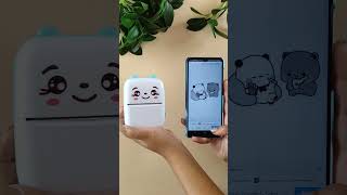 Mini Printer Unboxing 😍💗 youtubeshorts art craft printer [upl. by Leigha]