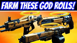 FARM THESE WEAPONS What to NOT TO DO Nightfall NEW Strike Specific Loot Best Rolls Destiny 2 [upl. by Eilah]