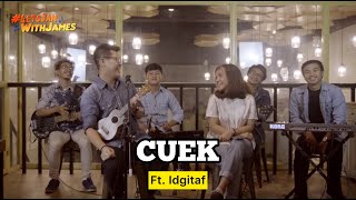 Cuek Rizky Febian KERONCONG  IDGITAF Brigita Meliala ft Fivein LetsJamWithJames [upl. by Annatnom]