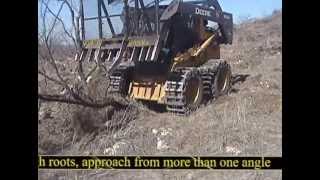 GrubNRake® Skid Steer Attachment for Grubbing and Land Clearing More Efficiently [upl. by Airt230]