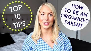 HOW TO BE AN ORGANISED MUM  ORGANIZED MOM  ORGANISE YOUR LIFE [upl. by Seaddon]