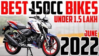 2022 Best 150 cc BIKES under 15 Lakh In India Ft Yamaha TVS Bajaj Hero amp Honda [upl. by Tereb]