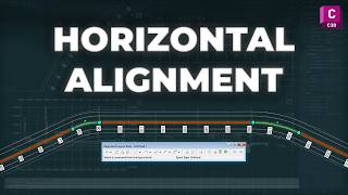 Creating a Road in Civil 3D  Horizontal Alignment Part 1 [upl. by Macilroy]