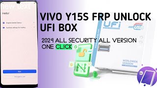 how to Vivo Y15s FRP Unlock UFI BOX new security 2024 [upl. by Netsirc]