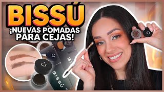 LO NUEVO DE BISSU POMADA PARA CEJAS Y MAQUILLAJE COMPLETO CON LA MARCA [upl. by Gaby493]