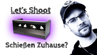 Luftgewehr Zuhause schießen Rechtliche Situation  Kugelfang  Zombie Entenkasten  Lets Shoot 31 [upl. by Eilrahs705]