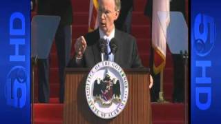 Alabama Governor Dr Robert Bentley Inauguration Speech [upl. by Lleryt]