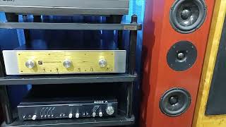 lungyimSonic frontier SFL1  Accuphase P300V  ScanSpeak Kits 55quot Revelator Super High End  2 [upl. by Ilajna771]