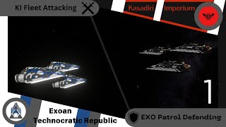 Space Engineers  EXOKI Border Skirmish Incident 01 [upl. by Sorips]