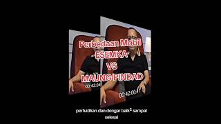 Perbedaan Mobil ESEMKA VS MOUNTING Pidad dengar baik2 fypviral maongpindad jokowiparabowo [upl. by Teragramyram]