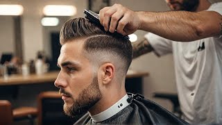 FADE like a PRO in 2024cutbarber hairstyle barbe hairstylecutting hair shorts shortvideo [upl. by Ahsanat]