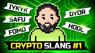 Crypto Slang You Need to Know 1 HODL FOMO DYOR amp More  Blum Academy [upl. by Samuella]