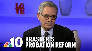 Philly DA Explains New Policy to Reform Probation and Parole  NBC10 Philadelphia [upl. by Otrebire]